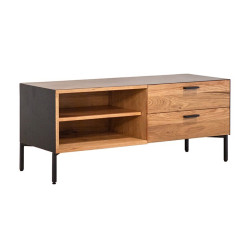 Modrest Fagan - Rustic Oak TV Stand