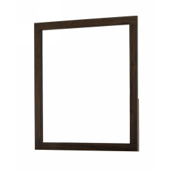 Nova Domus Fantasia - Contemporary Walnut Mirror