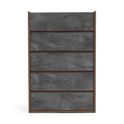 Nova Domus Rado Modern Walnut & Stucco Chest