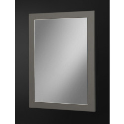 Nova Domus Lucia - Italian Modern Elm and Matte Grey Mirror