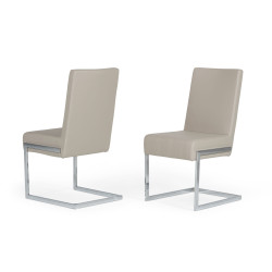 Modrest Batavia - Modern Grey Dining Chair (Set of 2)