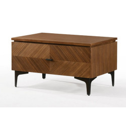Modrest Paula - Mid-Century Walnut Nightstand