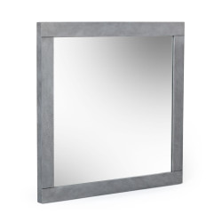 Modrest Buckley - Modern Grey Crackle Mirror