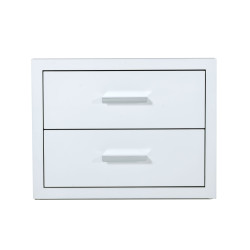 Modrest Adan - Modern White Nightstand