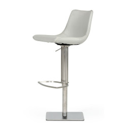 Modrest Manning - Modern Light Grey Bar Stool