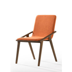Zeppelin - Modern Orange Dining Chair (Set of 2)