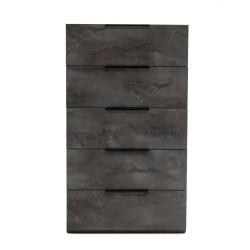 Nova Domus Ferrara - Modern Volcano Oxide Grey Chest