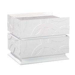 Temptation Ariel Modern 2-Drawer Nightstand