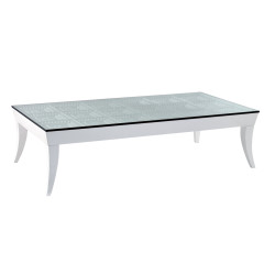 Temptation Othello Modern Glass Coffee Table