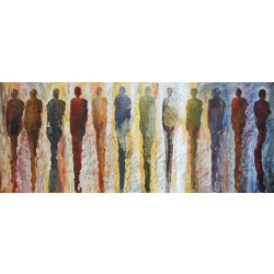 Modrest 4841 59"x24" Oil Painting