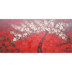 Modrest ADC7148 - Modern Red Oil Painting