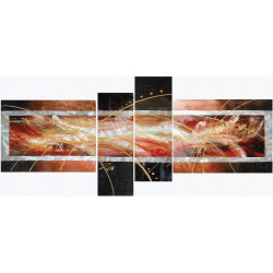 Modrest ADC7777 - Modern 4-Piece Oil Painting