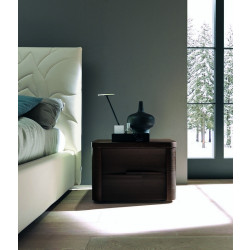 SMA Abbraccio - Modern Wenge Nightstand
