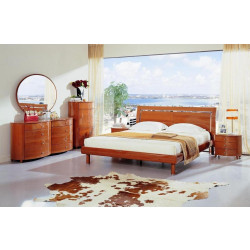 Claudia Modern lacquer bed