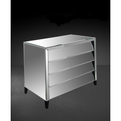 Modrest Roanoke - Modern Mirrored Bedroom Furniture Dresser