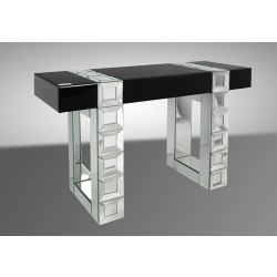 Modrest Perry - Transitional Mirrored Console Table