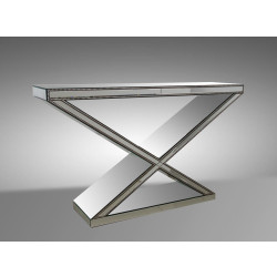 Modrest Manor - Transitional Mirrored Console Table