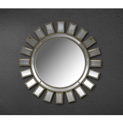 Modrest Crescent - Transitional Sun Design Mirror