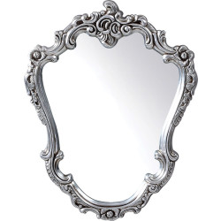 Modrest PU023 - Transitional Black Round Mirror