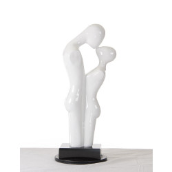 Modrest SZ0296 - Modern White Love Sculpture