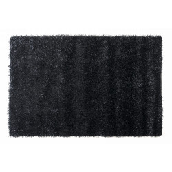 Modrest Shaggy OY10 Black Large Area Rug