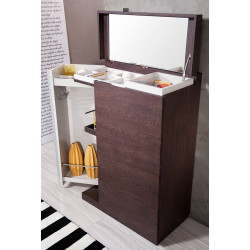 Modrest Gamma Torino - Modern 2-Tone Oak Multi-Chest