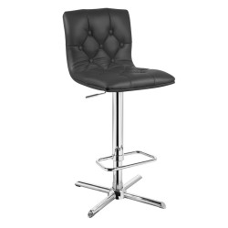 Modrest Mila Modern Black Bar Stool