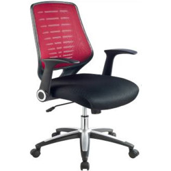 Modrest Diplomat Modern Black and Red Office Chair