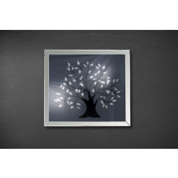 Modrest Tree Rectangular Mirrored Wall Hanging Decor
