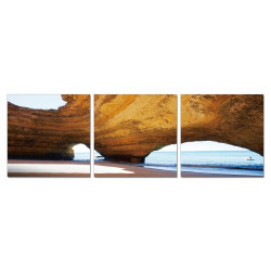 Modrest Dome 3-Panel Photo On Canvas