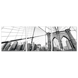 Modrest Brooklyn Bridge 3-Panel Painting