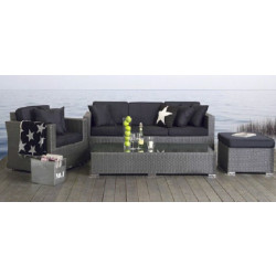 Renava Troy - Sofa, Chair, Ottoman, Magazine Rack and Coffee Table Patio Set