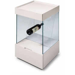 Modrest B523 - Modern Glossy Grey Wine Rack