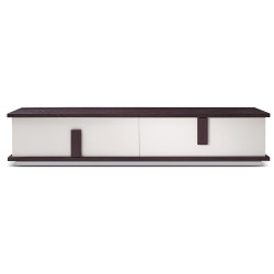 Modrest TV049 - Modern Brown Oak TV Stand