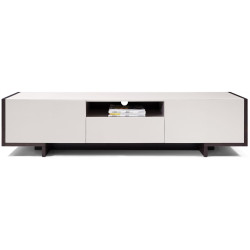 Modrest TV100 - Modern Glossy Grey TV Unit