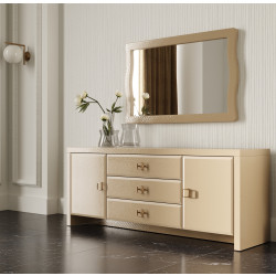Modrest Ivarson - Champagne Crocodile Glam Mirror