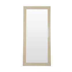 A&X Regal - Modern Champagne Crocodile Floor Mirror