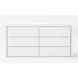Modrest Adan - Modern White Dresser
