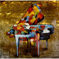 Modrest Piano Oil Painting