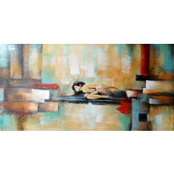 Modrest Absract Woman Oil Painting