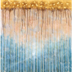 Modrest 39" x 39" Abstract Oil Painting