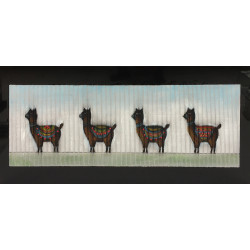 Modrest 55" x 28" Alpaca Oil Painting