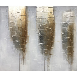 Modrest 47" x 39" Abstract Oil Painting