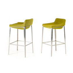 Modrest Adhil Modern Green Fabric Bar Stool