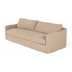 Divani Casa Admiral - Modern Classic Sand Fabric Sofa