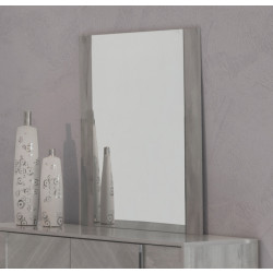 Nova Domus Alexa Italian Modern Grey Mirror