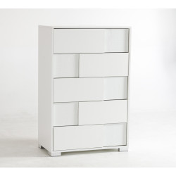 Modrest Monza Italian Modern White Chest