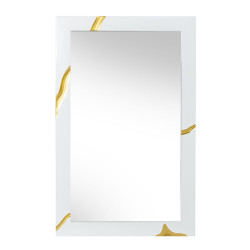Modrest Aspen Modern White Mirror