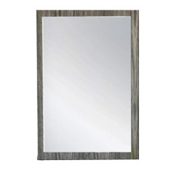 Nova Domus Asus - Italian Modern Elm Grey Mirror