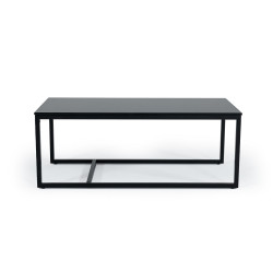 Modrest Baca - Black Marble + Metal Coffee Table